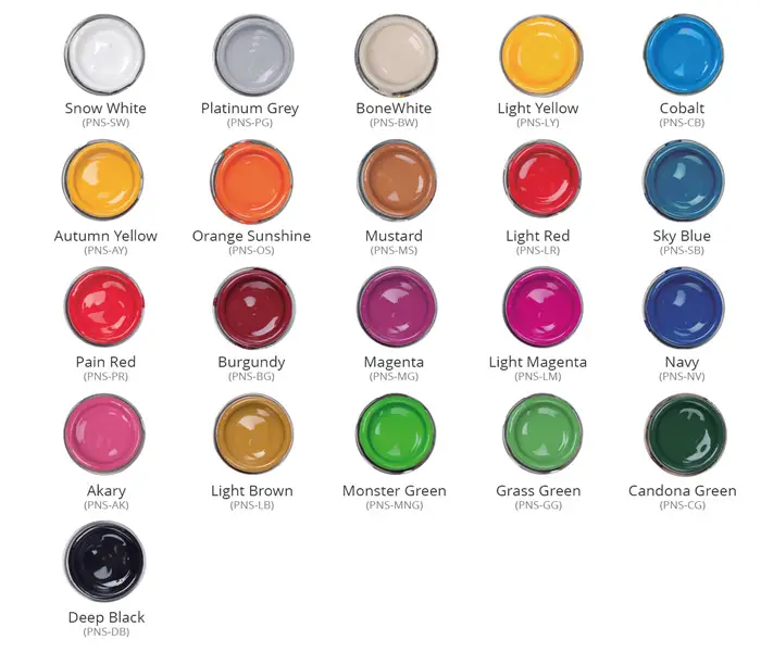 Deckende Pinstripingfarben auf Emaillebasis von Custom Creative