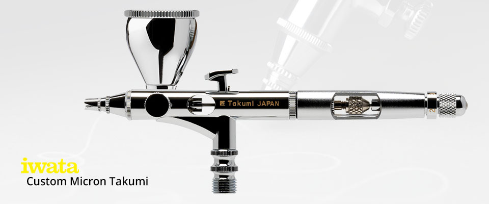 Iwata Custom Micron Takumi Airbrushpistole bei Spritzwerk