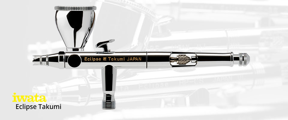 Iwata Eclipse Takumi Airbrushpistole bei Spritzwerk