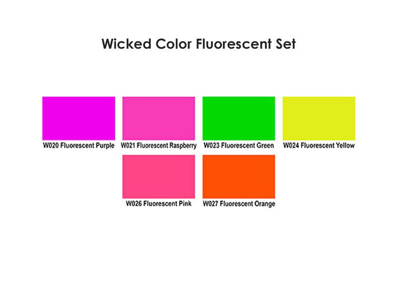 Wicked Colors - W103 Fluorescent Set