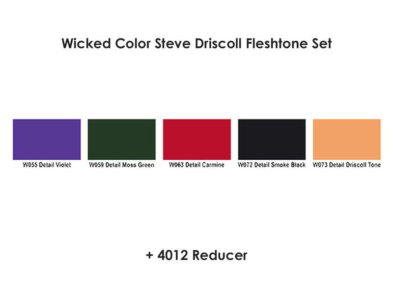 Wicked Colors - W111 Steve Driscoll Flesh Tone Set