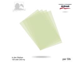 Mylar Schablonen Material 50Stück DIN A3 Folie Mylarfolie 8,02€/1qm 