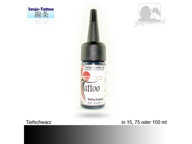 Senjo FX Ink - Tiefschwarz - 15 ml