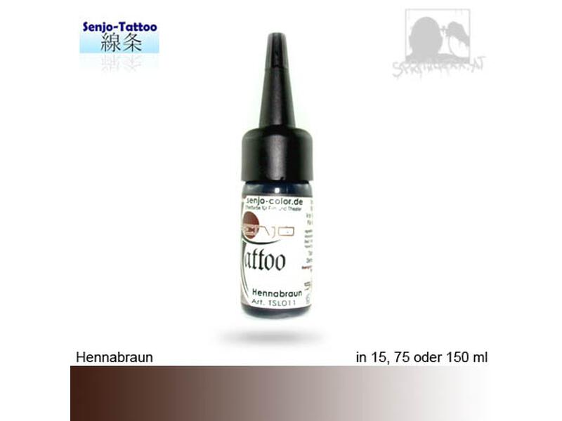 Senjo FX Ink - Hennabraun - 15 ml