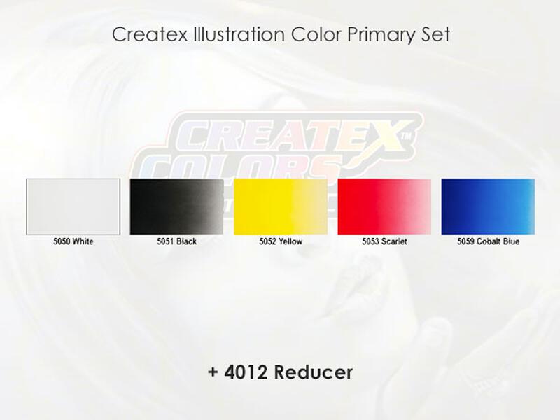 Createx Illustration Color - Primary Set - 60 ml