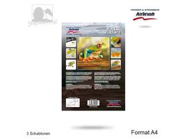 Harder & Steenbeck - Frosch Wildlife Schablone - A4