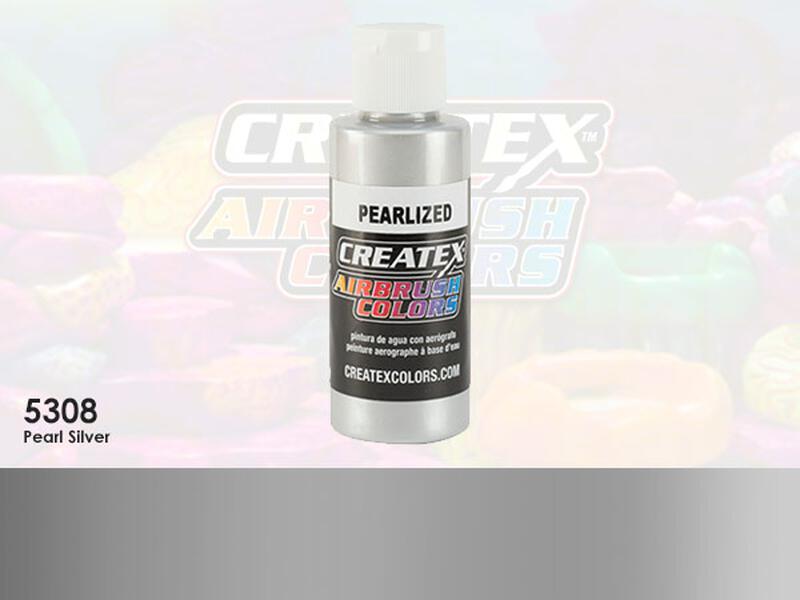 Createx Airbrush Colors im Farbton 5308 Pearl Silver