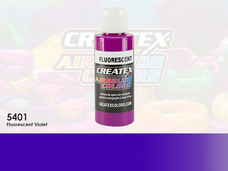 Createx Airbrush Colors im Farbton 5401 Fluorescent Violet