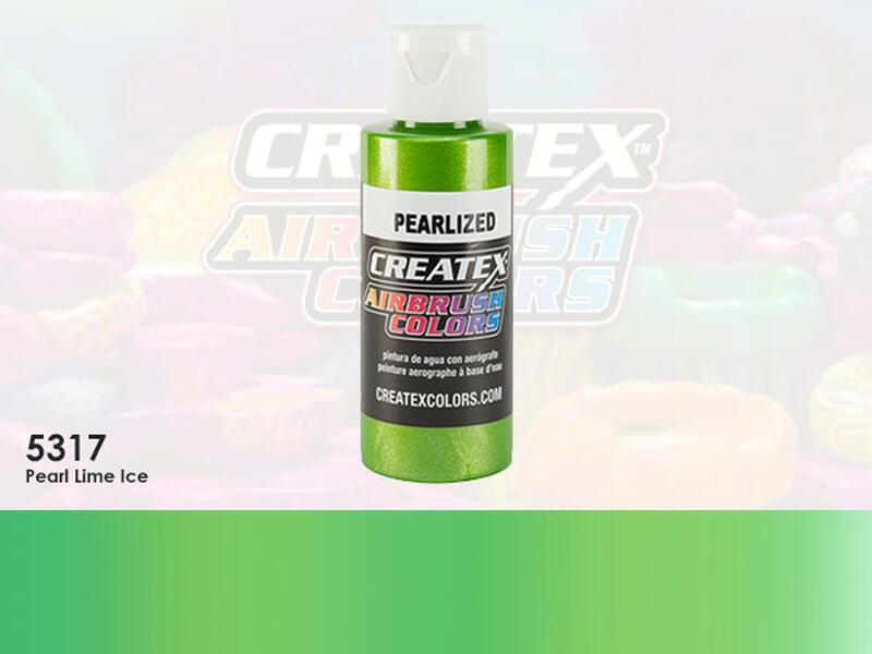 Createx Airbrush Colors im Farbton 5317 Pearl Lime Ice
