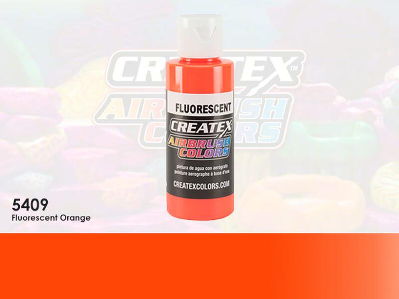Createx Airbrush Colors im Farbton 5409 Fluorescent Orange