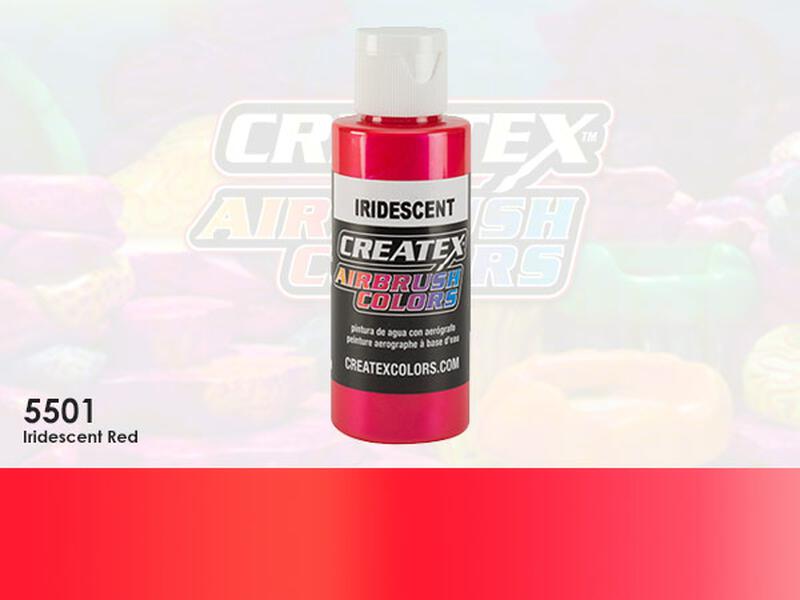 Createx Airbrush Colors im Farbton 5501 Iridescent Red