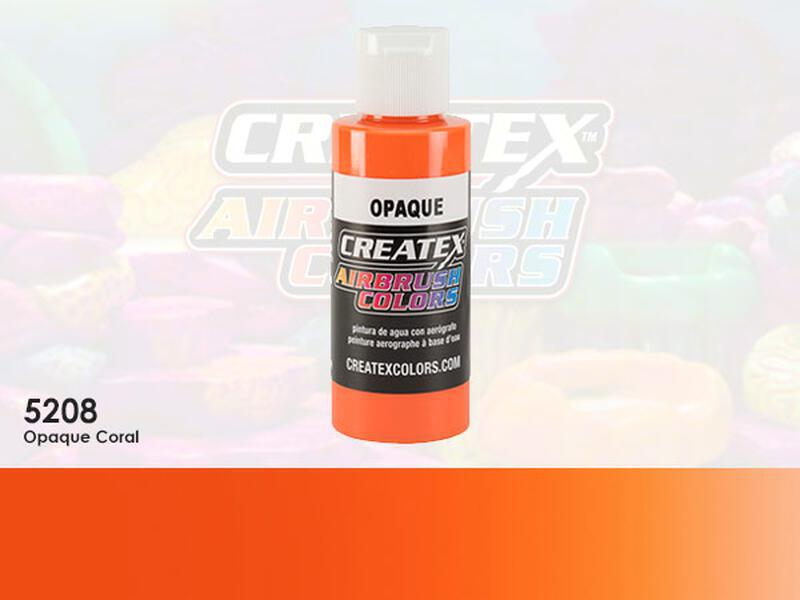 Createx Airbrush Colors im Farbton 5208 Opaque Coral