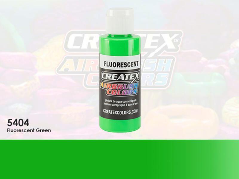 Createx Airbrush Colors im Farbton 5404 Fluorescent Green