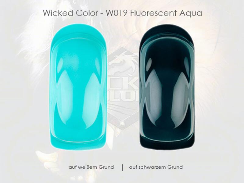 Wicked Colors - W019 Fluorescent Aqua - 480 ml