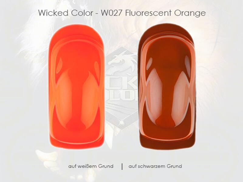 Wicked Colors - W027 Fluorescent Orange - 480 ml