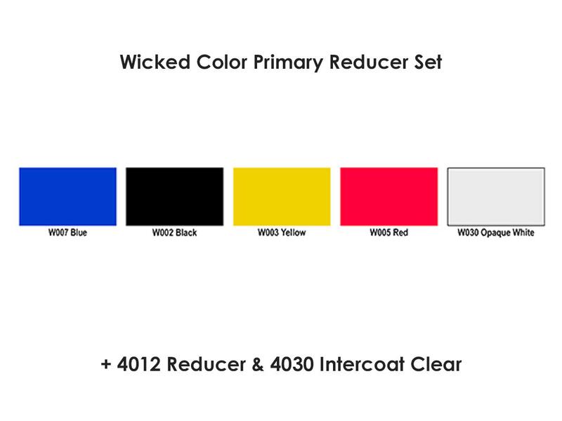 Wicked Colors - W101 Primary Set mit Reducer